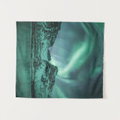 Nature Foto Nord Lights Wandteppich (Vorderseite (Horizontal))