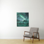 Nature Foto Nord Lights Wandteppich (Beispiel)