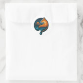 Nature Fox Sticker (Tasche)