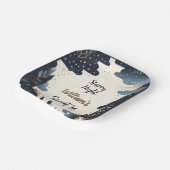 Nature Galaxy Erwachsene Niedlich Starry Night Swe Pappteller (Gewinkelt)