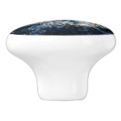 Nature Gem Sapphire Muster Keramikknauf (Seitenansicht)