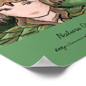 Nature Girl Card Poster (Ecke)