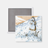 Nature Girl Magnet (Vorderseite/Rückseite)