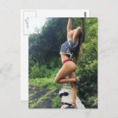 Nature Girl Postkarte (Vorne/Hinten)