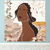 Nature Goddess Leinwanddruck (Insitu (Holzboden))