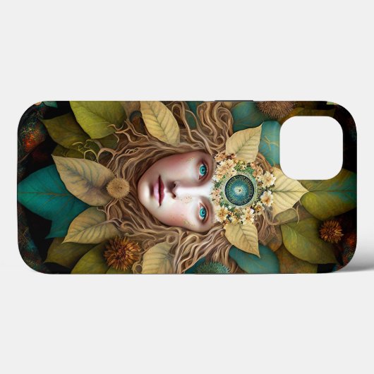 Nature Goddess Mandala Case-Mate iPhone Hülle (Rückseite (Horizontal))