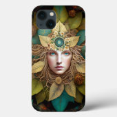 Nature Goddess Mandala Case-Mate iPhone Hülle (Rückseite)