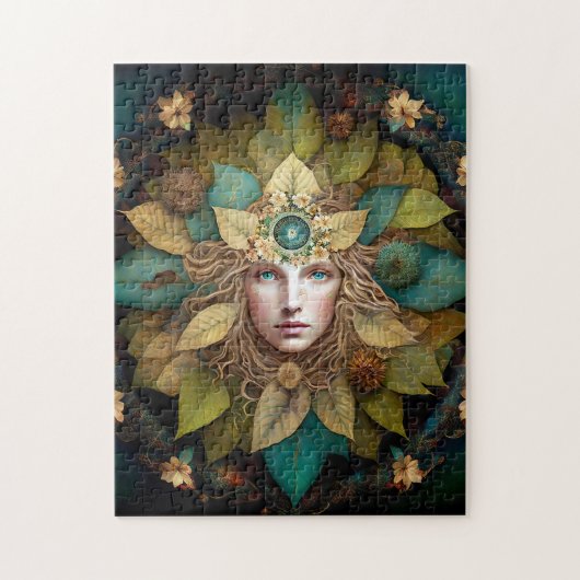 Nature Goddess Mandala Puzzle (Vertikal)