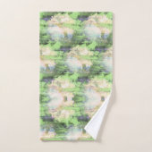 Nature Green Bath Towel Set (Handtuch)