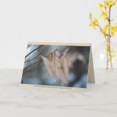 Nature Greeting Card Karte (Gelbe Blume)