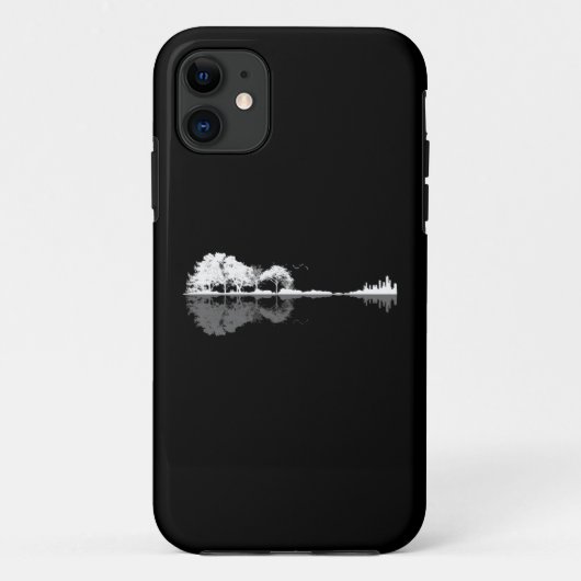 Nature Guitar Case-Mate iPhone Hülle (Rückseite)