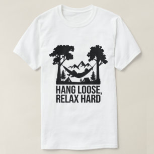 Nature Hammock Camping Entspannen in der Silhouett T-Shirt