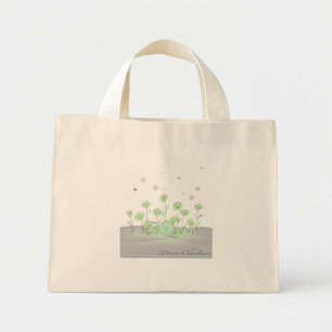 Nature Harmony Kleine Leinwandtasche – JoyCrys Stu Mini Stoffbeutel
