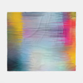 Nature Haze Art Print Fleecedecke (Vorderseite (Horizontal))