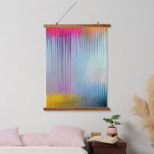 Nature Haze Art Print Wandteppich Mit Holzrahmen (Schlafzimmer)