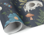 Nature Hexe Geschenkpapier (Rolleneckpunkt)