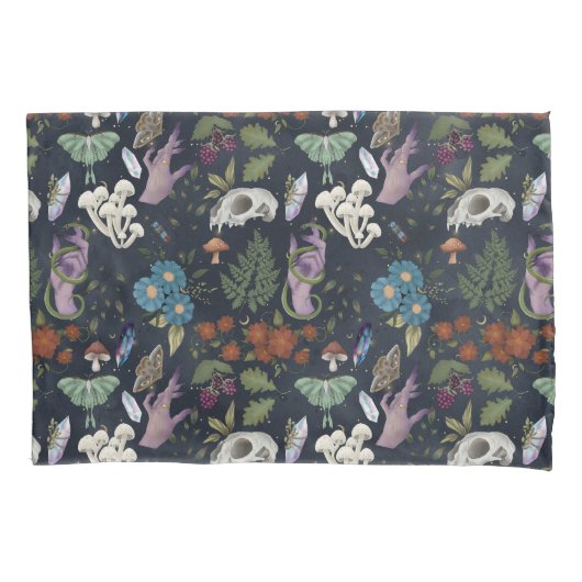 Nature Hexe Kissenbezug (Vorderseite)