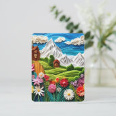 Nature Holiday Card Feiertagskarte (Stehend Vorderseite)