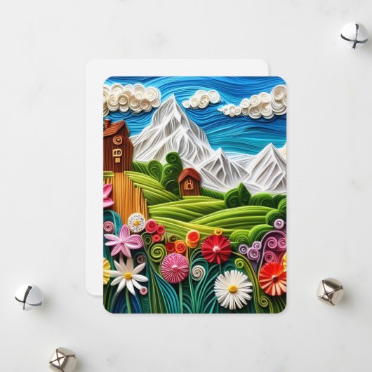 Nature Holiday Card Feiertagskarte (Vorderseite/Rückseite Beispiel)