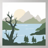 Nature Illustration Poster (Vorne)