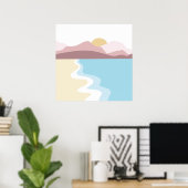 Nature Illustration Poster (Heimbüro)