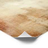 Nature In A City Scape Old Photo Graphic Design Poster (Ecke)