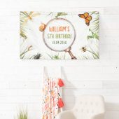 Nature Insect Bugs Geburtstagsparty Banner (Insitu)