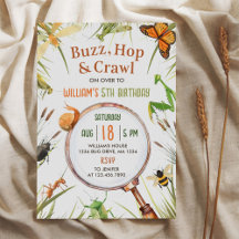 Nature Insect Bugs Geburtstagsparty