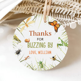 Nature Insect Bugs Geburtstagsparty Geschenkanhänger