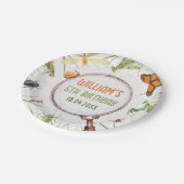 Nature Insect Bugs Geburtstagsparty Pappteller (Schrägansicht)