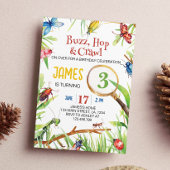 Nature Insect Bugs zum Geburtstag Einladung