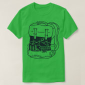 Nature Inside The Backpack T-Shirt (Design vorne)