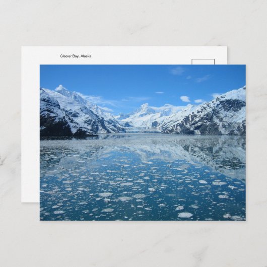 Nature Inspirations Glacier Bay, Alaska Postkarte (Vorne/Hinten)