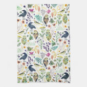 Nature-Inspired Botanical Pattern Decorative Throw Geschirrtuch (Vertikal)