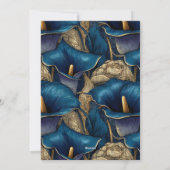 Nature Inspired Call Lilies Petal First Birthday Einladung (Rückseite)