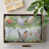 Nature Inspired Easter Eggs and Rabbit Seidenpapier (Geschenk)