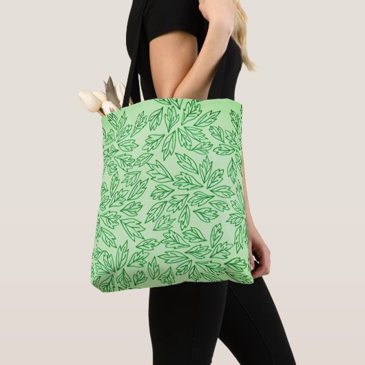 Nature-Inspired Leaf Pattern Tote bag Tasche (Von Nahem)