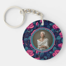 Nature-inspired Retirement Gifts for Mom Photo Ros Schlüsselanhänger