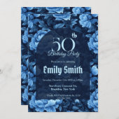 Nature Inspired Rose Flower Summer Party Einladung (Vorne/Hinten)