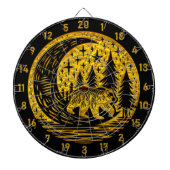 Nature Inspiriert Dart Board for Pros Dartscheibe (vorne)