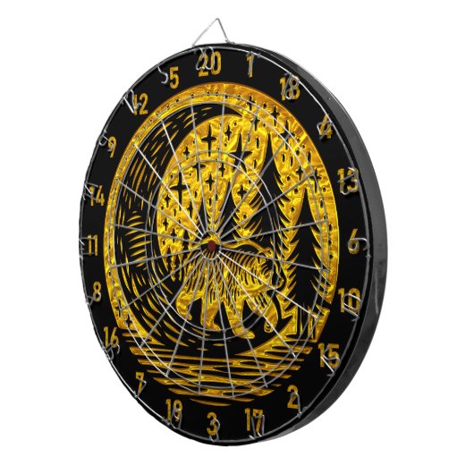 Nature Inspiriert Dart Board for Pros Dartscheibe (Vorderseite rechts)