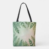Nature Inspiriert Fern Print Tasche (Rückseite)