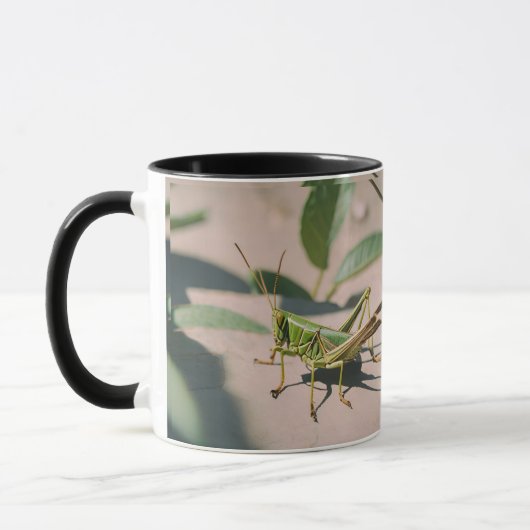 Nature Inspiriert Grasshopper Keramik Tasse (Links)