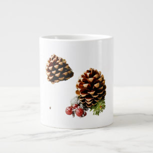 Nature Inspiriert Jumbo-Tasse: Ikonisches Kieferns Jumbo-Tasse