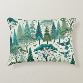 Nature Inspiriert Nahtloses Design Dekokissen