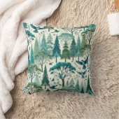 Nature Inspiriert Nahtloses Design Kissen (Decke)