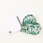 Nature Inspiriert Nahtloses Design Notizblock (Innenseite)