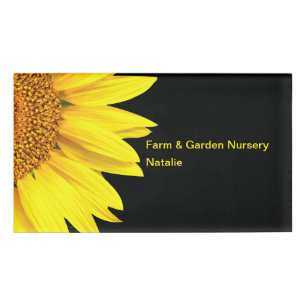 Nature Inspiriert Name der Sonnenblume Mitarbeiter Namenschild
