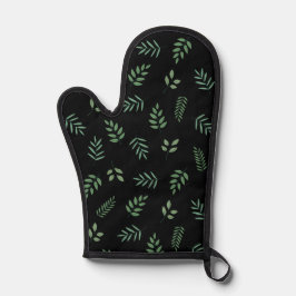 Nature Inspiriert Oven-Mitt in grüner Leaf-Printwe Ofenhandschuh