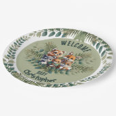 Nature Inspiriert Paper-Teller Pappteller (Schrägansicht)